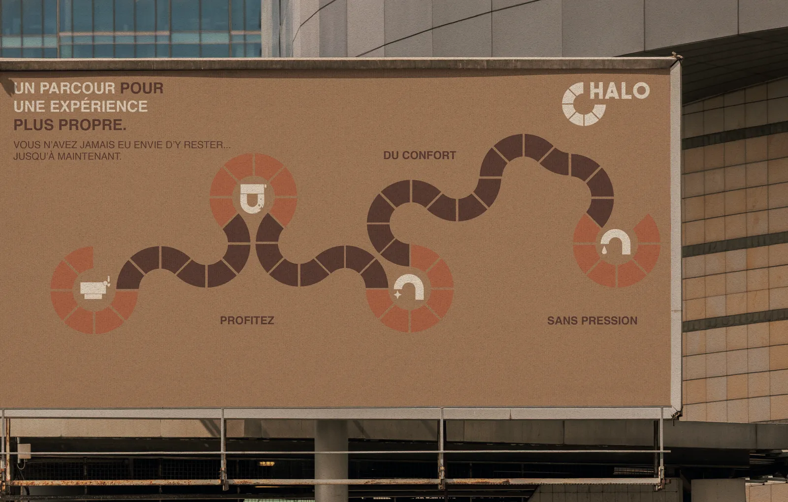 Affichage HALO — un parcours pour une expérience plus propre