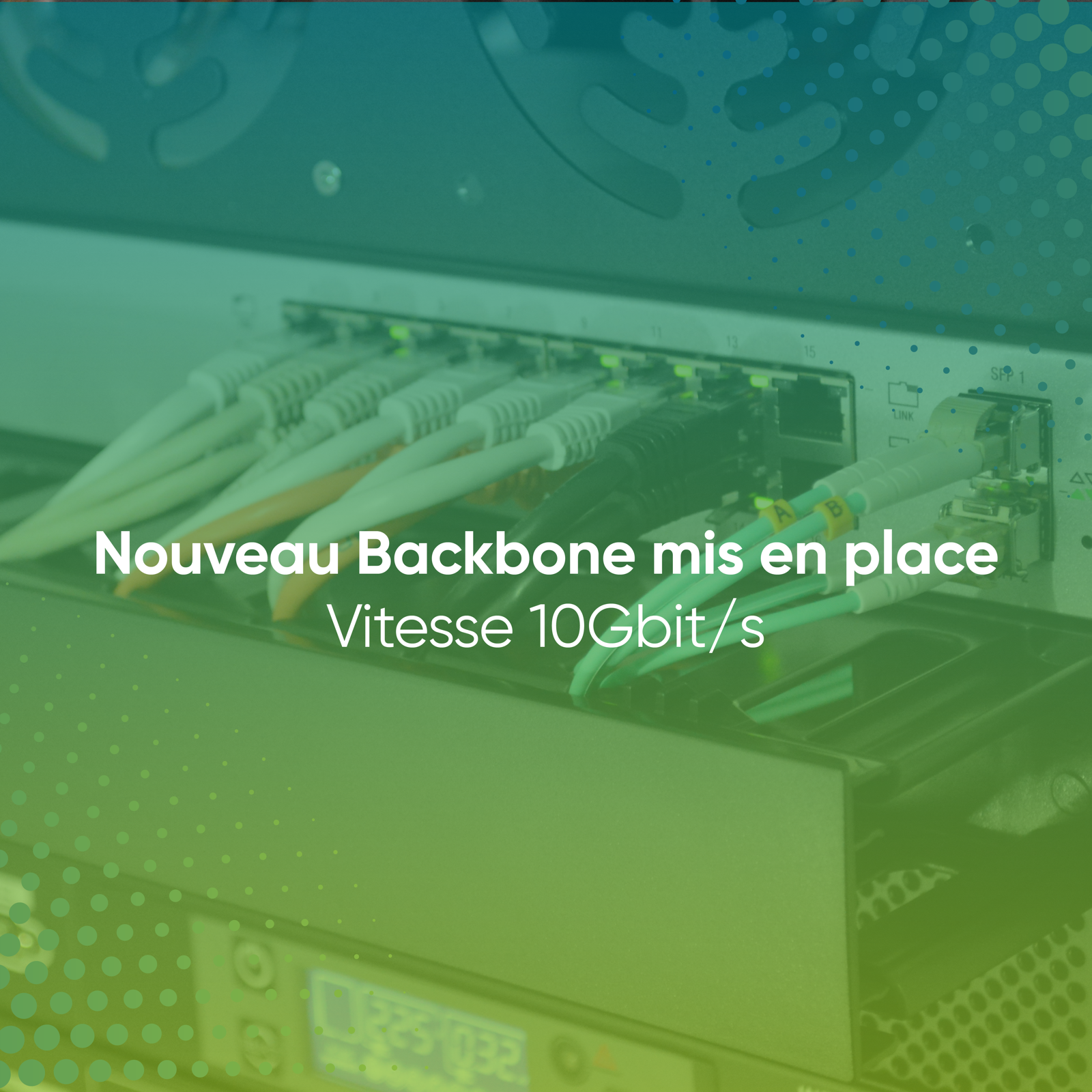 SEIC — backbone 10Gbit/s