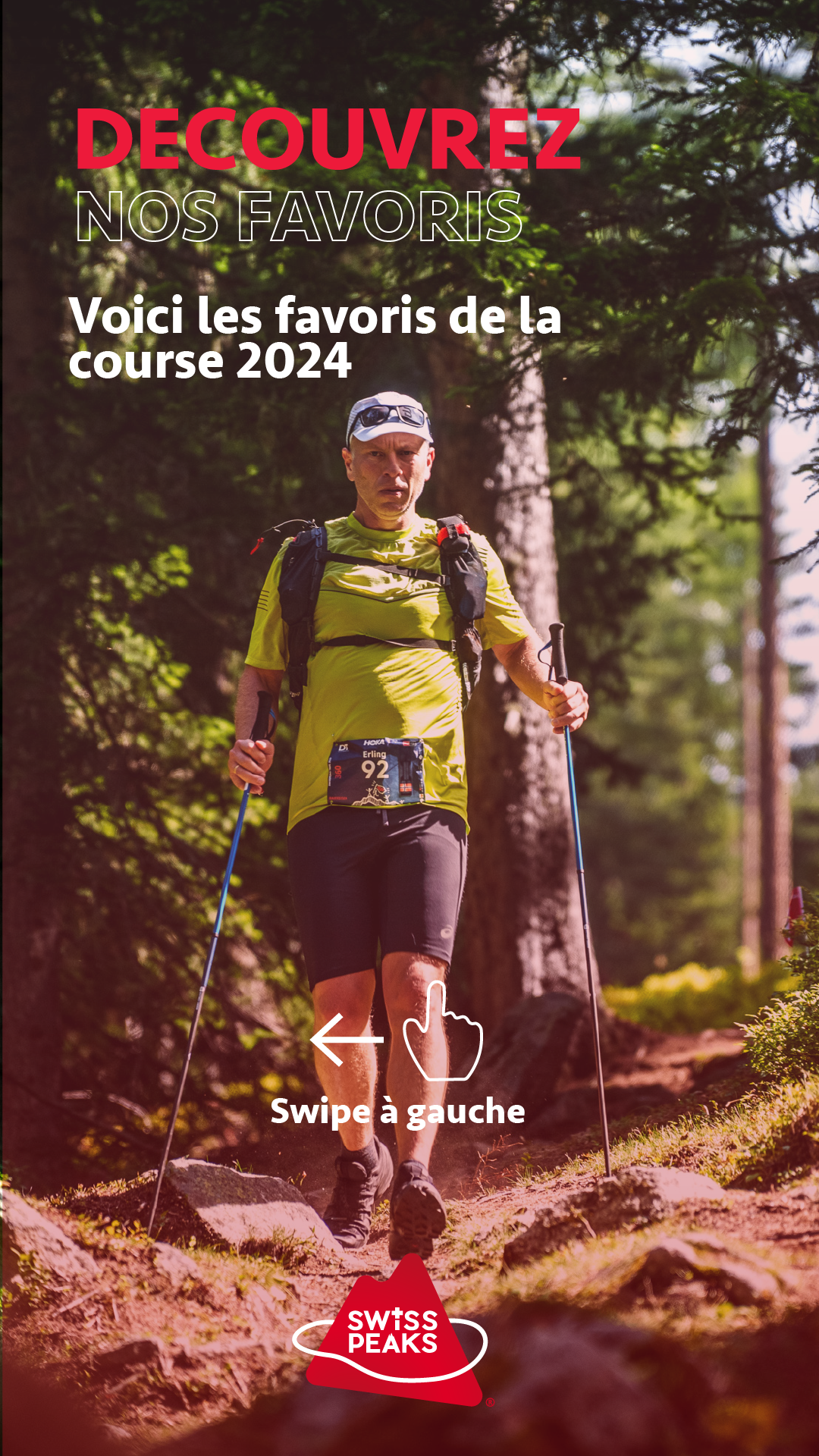 SwissPeaks — favoris de la course
